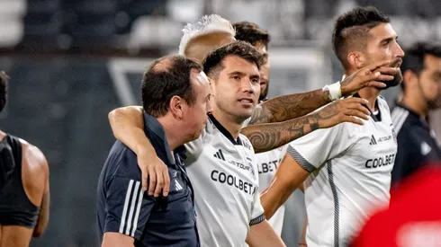 César Fuentes avanza en su recuperación en Colo Colo. | Imagen: Guille Salazar.