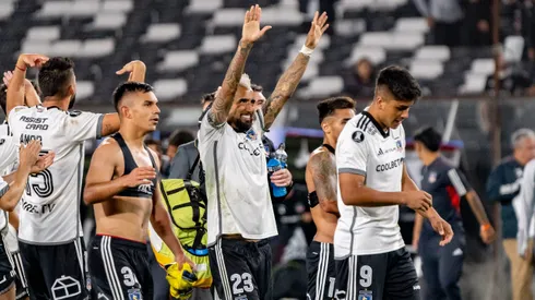 Arturo Vidal jugó de titular en la clasificación a Copa Libertadores.
