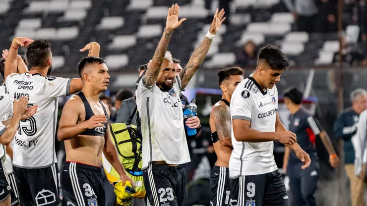 Arturo Vidal jugó de titular en la clasificación a Copa Libertadores.