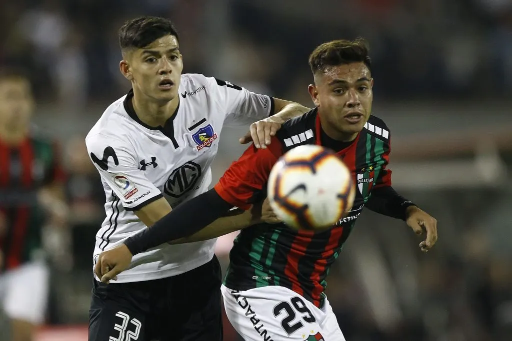 Cristián Gutiérrez en Colo Colo. (Foto: Photosport)