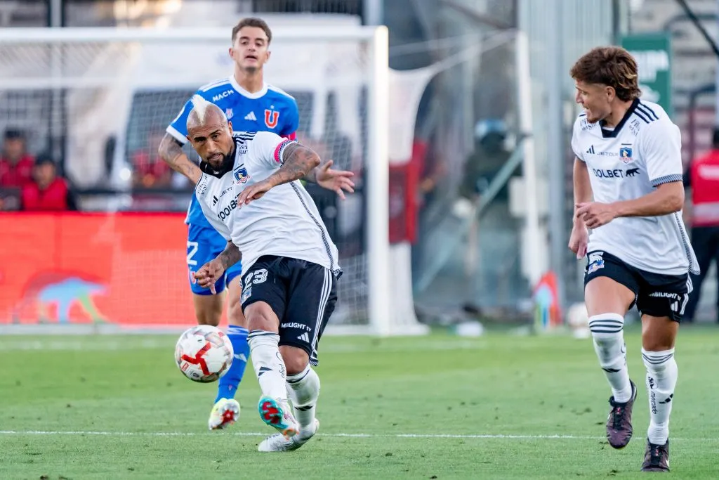 Arturo Vidal recibe espaldarazo de Sebastián Luchsinger. Imagen: Guille Salazar/DaleAlbo