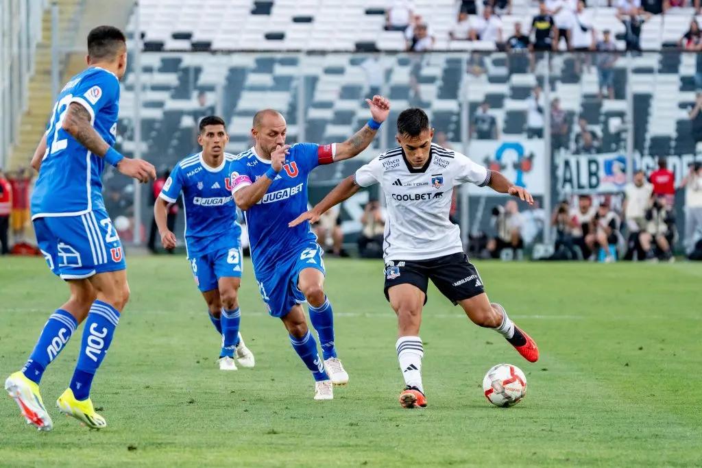 Vicente Pizarro pide camiseta de titular en Colo Colo. Imagen: Guille Salazar/DaleAlbo