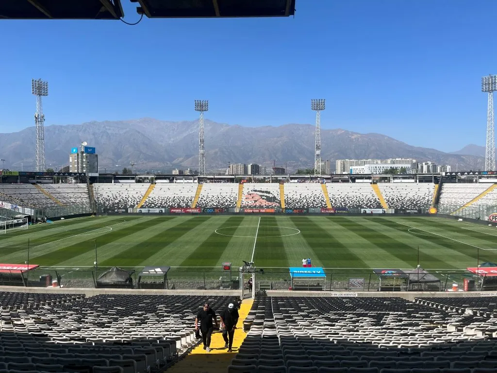 Así está la cancha para el Superclásico. (Foto: DaleAlbo)