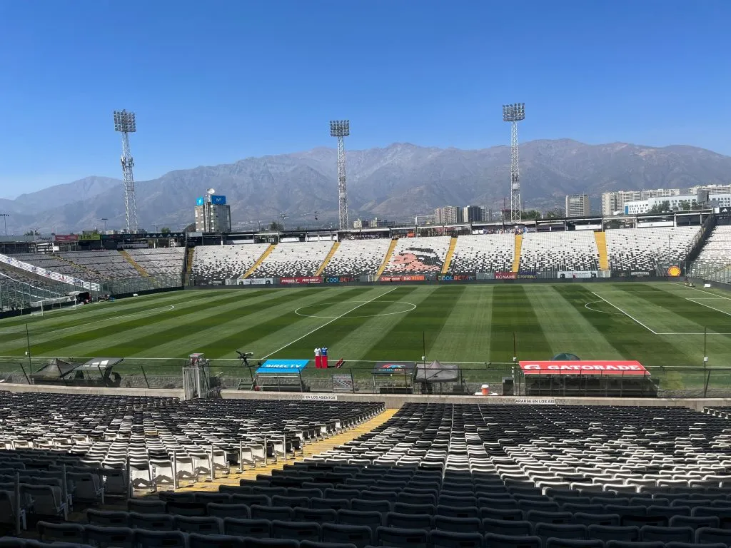 Así está la cancha para el Superclásico. (Foto: DaleAlbo)