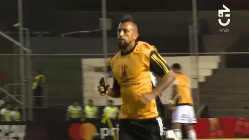 El sorprendente trabajo de Vidal previo al partido de Colo Colo.