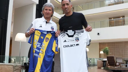 Lucas Barrios se reencontró con Colo Colo.