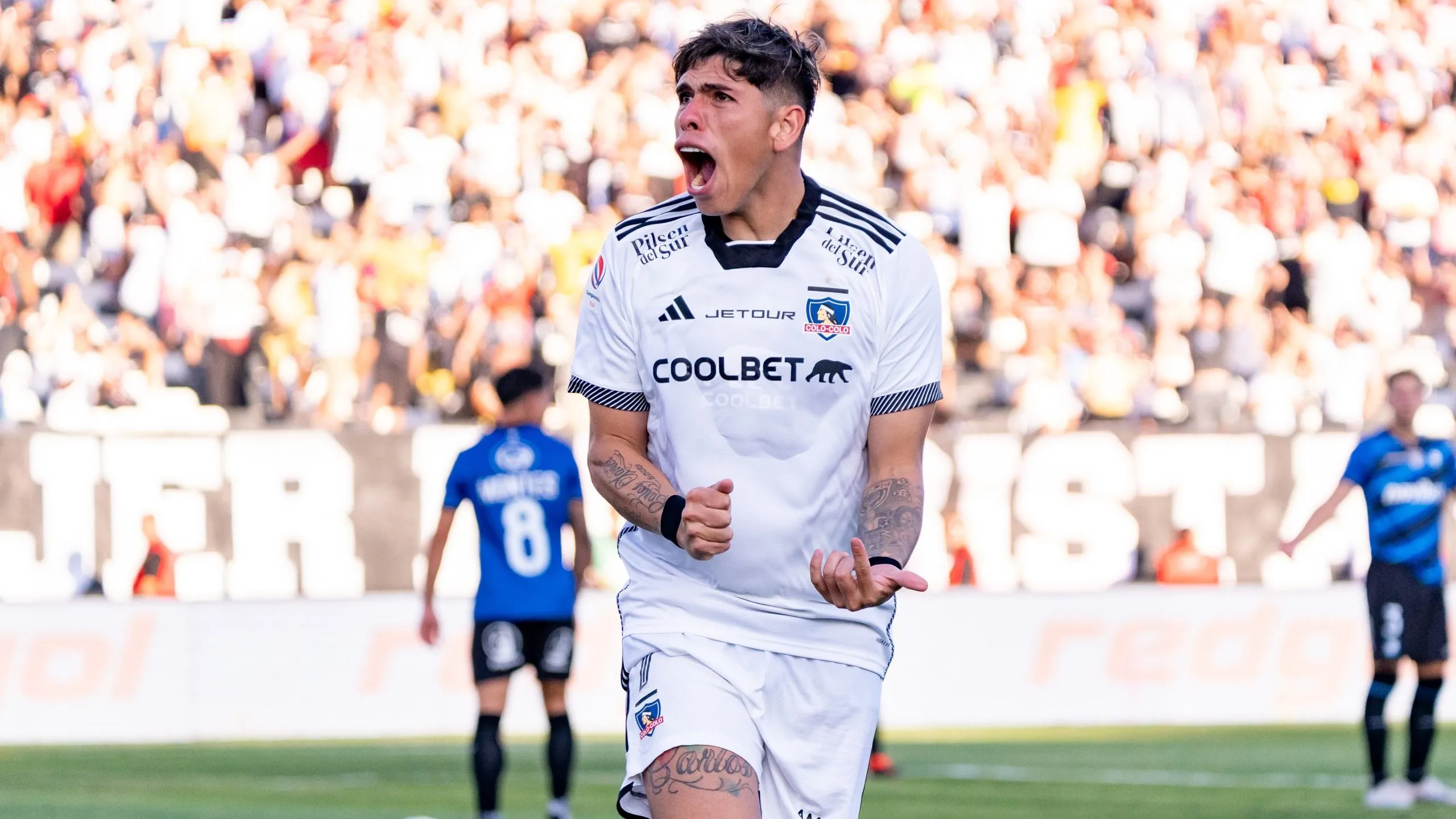 La Joya marcó la apertura de la cuenta ante Huachipato al minuto 2' del complemento.