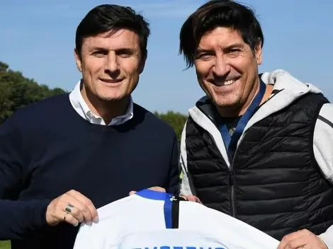 Recordando a Zamorano: el saludo de Zanetti a Colo Colo por sus 99 años