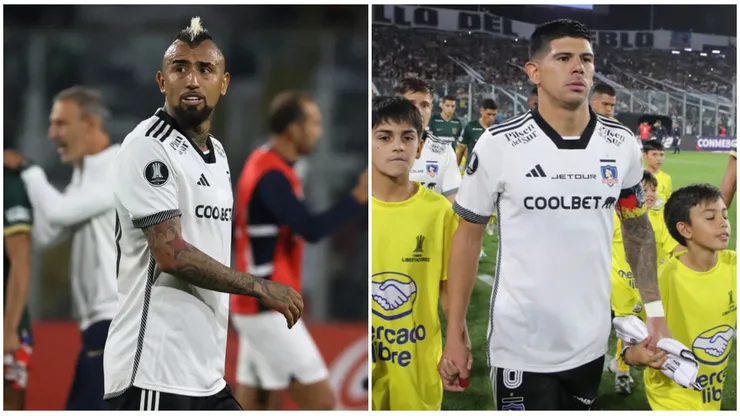 Arturo Vidal y Esteban Pavez y el llamado a la dirigencia tras igualdad de Colo Colo.