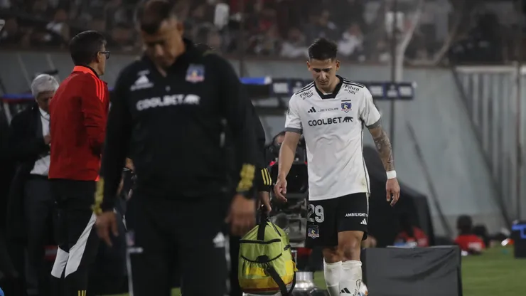 Guillermo Paiva sufrió lesión en Colo Colo.