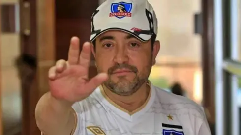 Leo Caprile animó la cena de aniversario de Colo Colo.