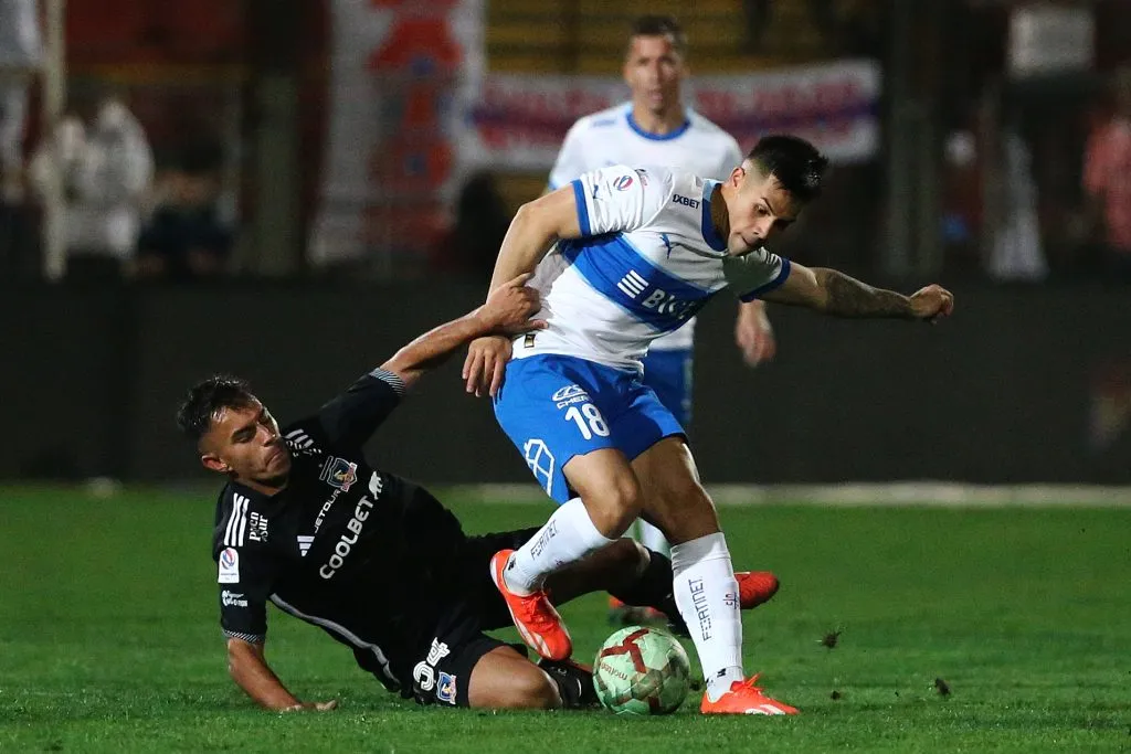 Vicente Pizarro fue clave en el mediocampo de Colo Colo. 