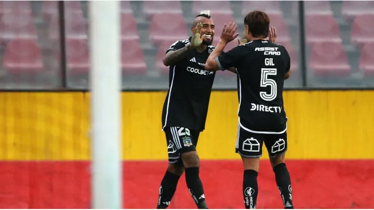 El gol de Arturo Vidal en Colo Colo es totalmente válido. | Imagen: Photosport.