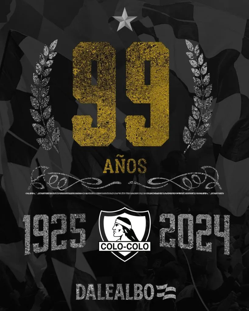 Colo Colo celebra sus 99 años. (Foto: DaleAlbo)