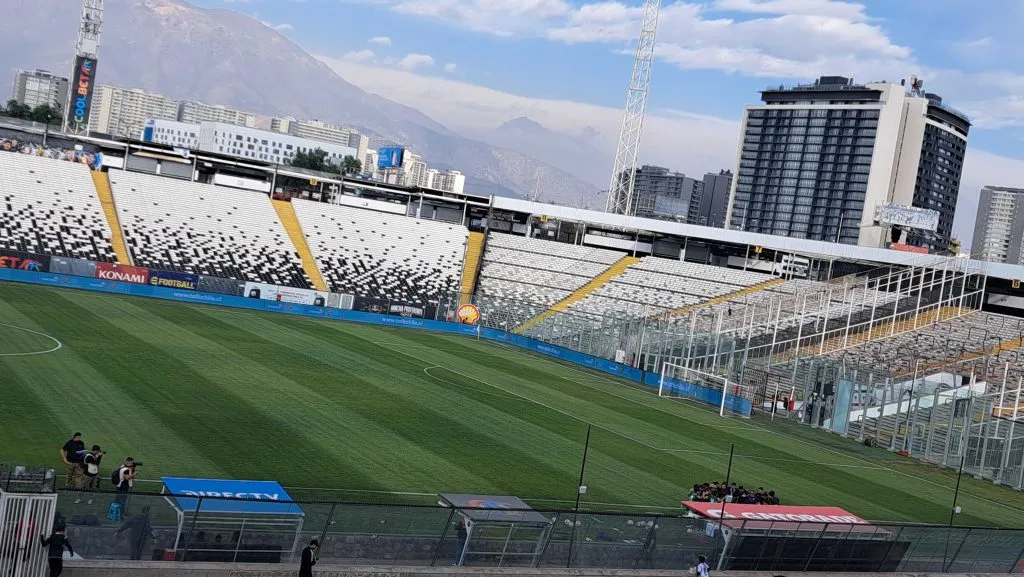 Sector sur de la cancha del Monumental el sábado 13 de abril | Foto: DaleAlbo