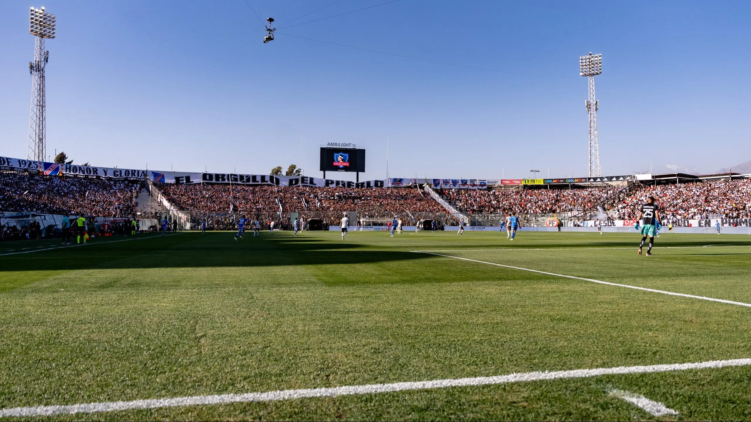 El Estadio Monumental de Colo Colo. (Foto: Guillermo Salazar/DaleAlbo)