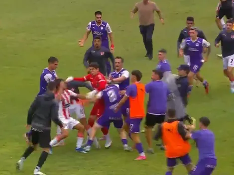 Rivero dedicado a separar la pelea en partido del fútbol uruguayo