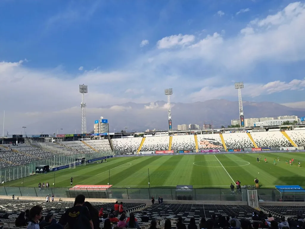 Así está la cancha del Estadio Monumental. (Foto: DaleAlbo)