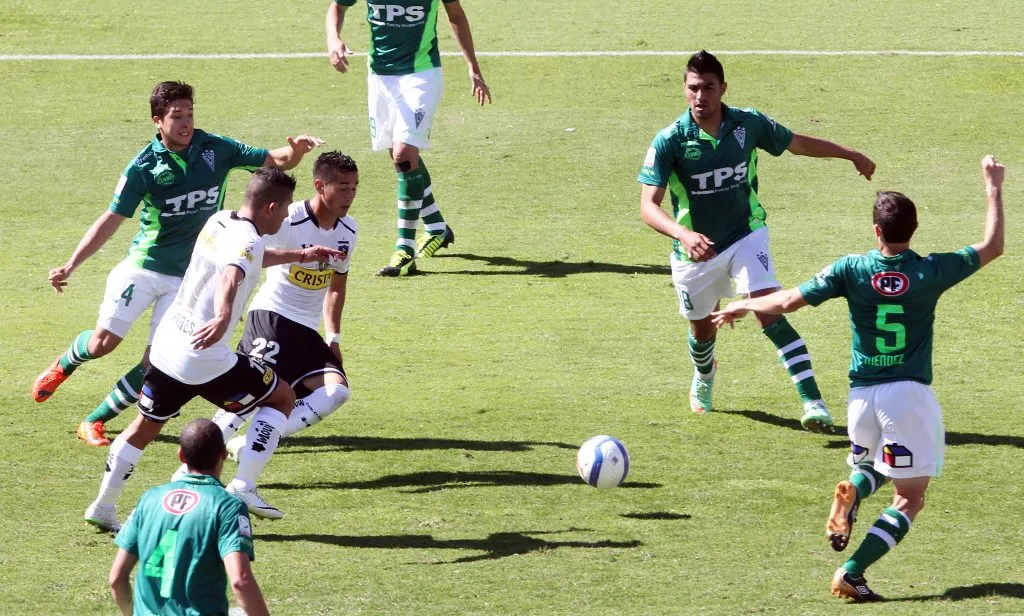 Felipe Flores marca el gol del triunfo de Colo Colo vs Santiago Wanderers