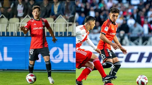 Leandro Hernández y Dylan Portilla buscan su espacio en Colo Colo.