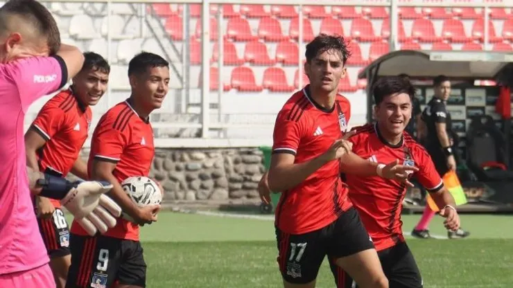 Bautista Giannoni se acostumbra a celebrar en Colo Colo. | Imagen: Colo Colo.