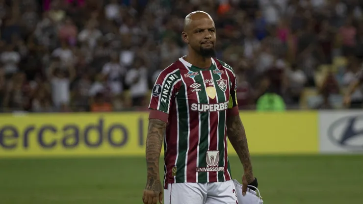 Felipe Melo jugó 45 minutos en la victoria del Fluminense ante Colo Colo