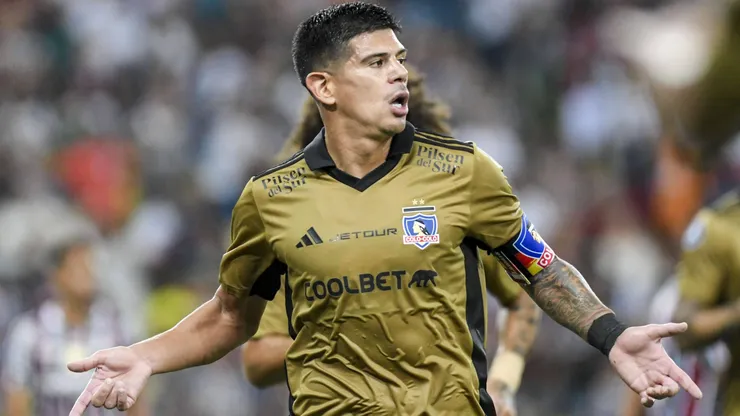 Esteban Pavez jugó los 90' en la derrota de Colo Colo en Brasil.