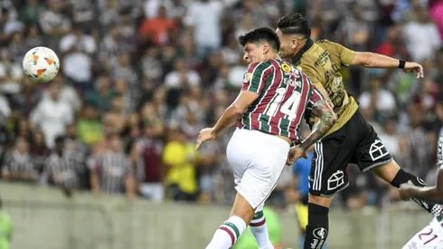 Fluminense x Colo Colo RIO DE JANEIRO, RJ - 09.04.2024: FLUMINENSE X COLO COLO - Germán Cano Forward in the goal during Fluminense x Colo-Colo in the Copa Libertadores, held at the Maracanã Stadium on Tuesday night 9, in Rio de Janeiro, RJ. Photo: Celso Pupo/Fotoarena x2520409x PUBLICATIONxNOTxINxBRA CelsoxPupo