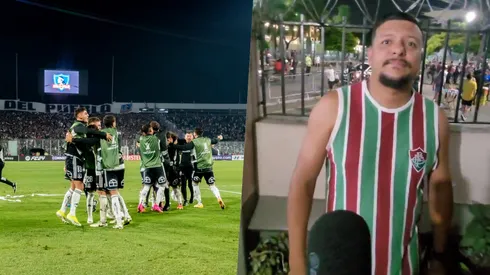DaleAlbo conversó con hinchas de Fluminense en el Maracaná.