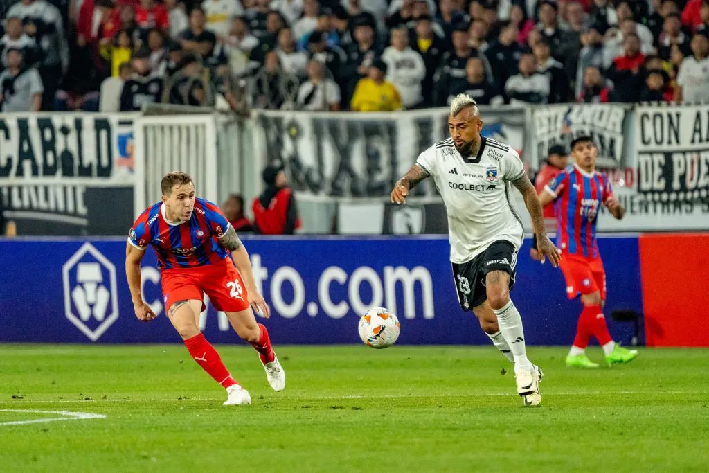 Arturo Vidal se prepara para lo que será Colo Colo vs Fluminense en Copa Libertadores.Imagen: Guille Salazar/DaleAlbo