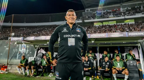 Almirón sonríe pensando en el futuro de Colo Colo. | Imagen: Guille Salazar/DaleAlbo.