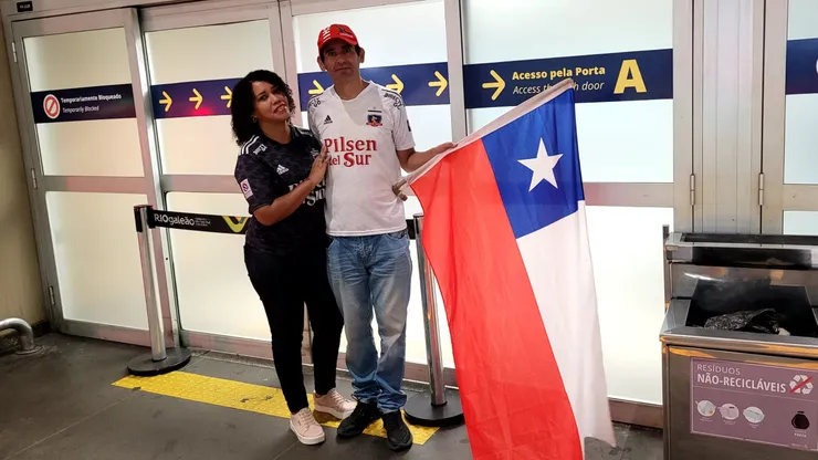 La historia de amor que une a un chileno y una brasilera por Colo Colo