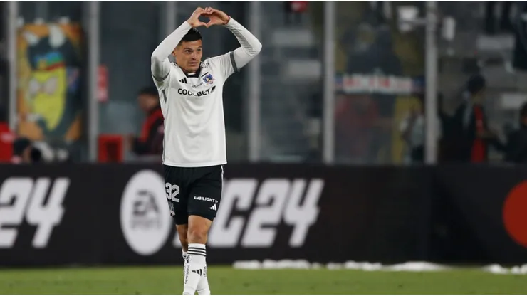 Lucas Cepeda vive su mejor semana en Colo Colo.