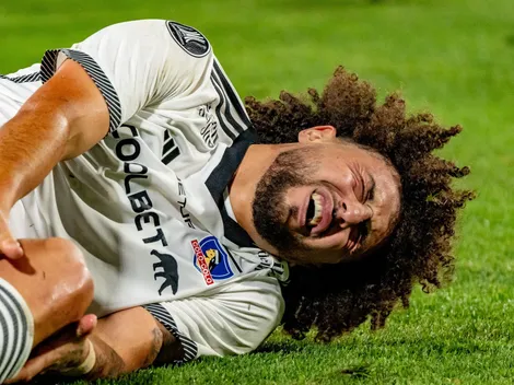 ¿Llega vs Fluminense? Falcón habla de su lesión que alarma a Colo Colo