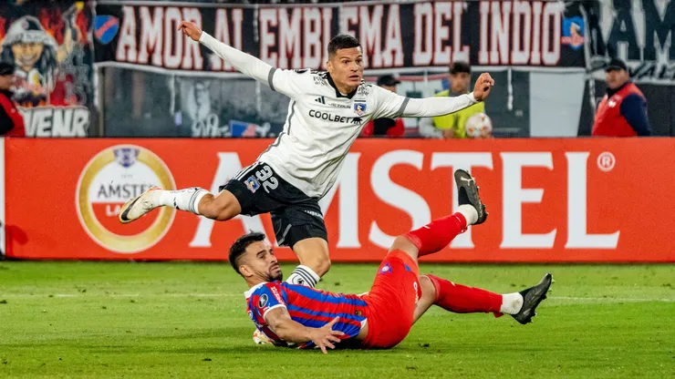 Cepeda anotó el gol del triunfo para Colo Colo ante Cerro Porteño.
