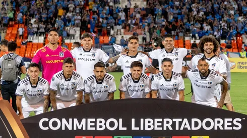 La formación de Colo Colo vs Cerro Porteño en Copa Libertadores.