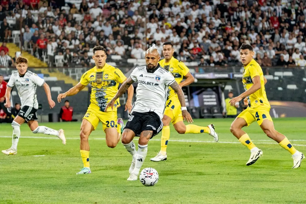 El último partido de Arturo Vidal fue en la revancha ante Sportivo Trinidense.