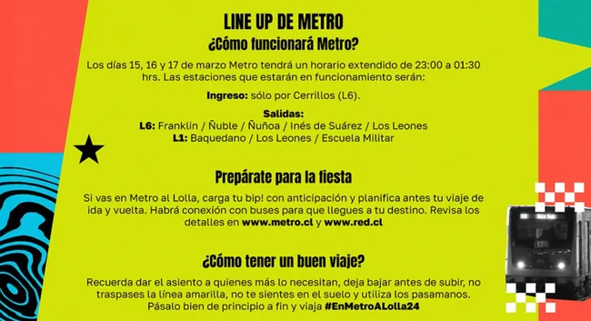 Foto: Metro de Santiago