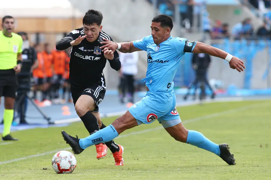 Cristián Zavala palpita el encuentro entre Colo Colo y Deportes Copiapó. Imagen: Alex Diaz/Photosport