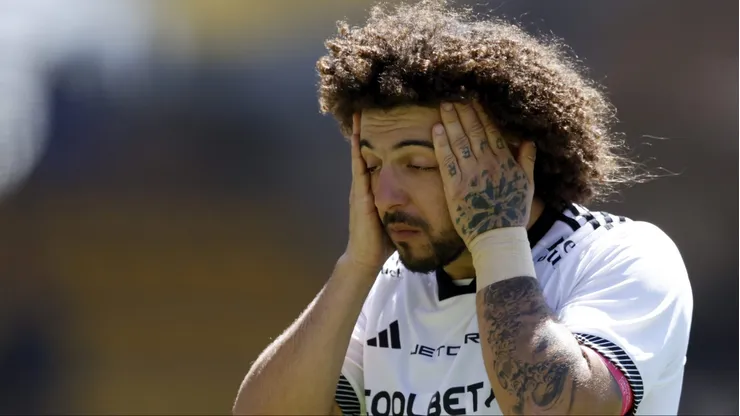 Maxi Falcón habló a nombre del plantel de Colo Colo