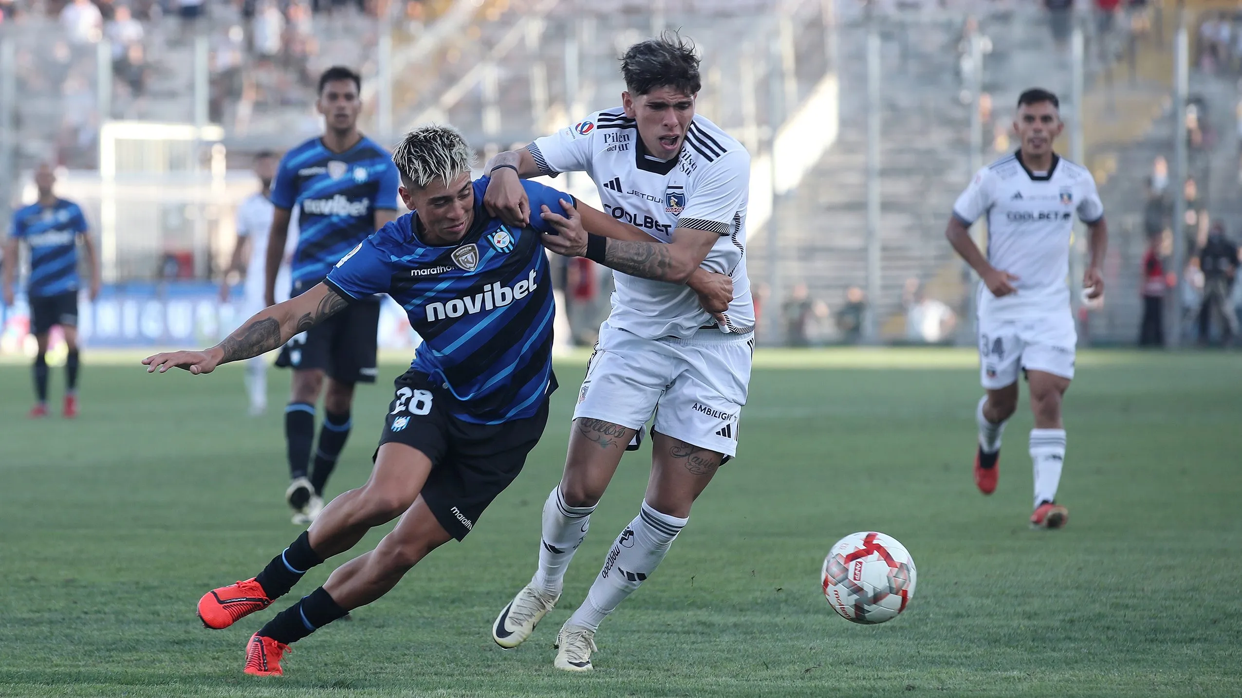 Maxi Gutiérrez enfrentó a Colo Colo en la fecha 3 del torneo nacional | Foto: Photosport