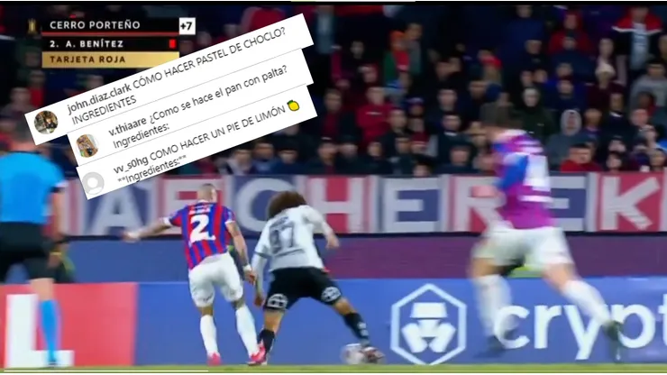 Alan Benítez tuvo que limitar sus comentarios por las recetas de los hinchas de Colo Colo.