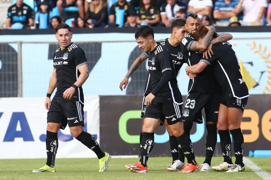 Colo Colo después de ganar a Deportes Iquique piensa en Cerro Porteño, por la fecha 6 de la ronda grupal de la Copa Libertadores. Foto: Photosport.