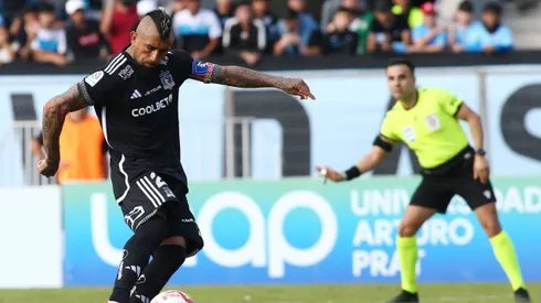 Arturo Vidal es puro optimismo con Colo Colo