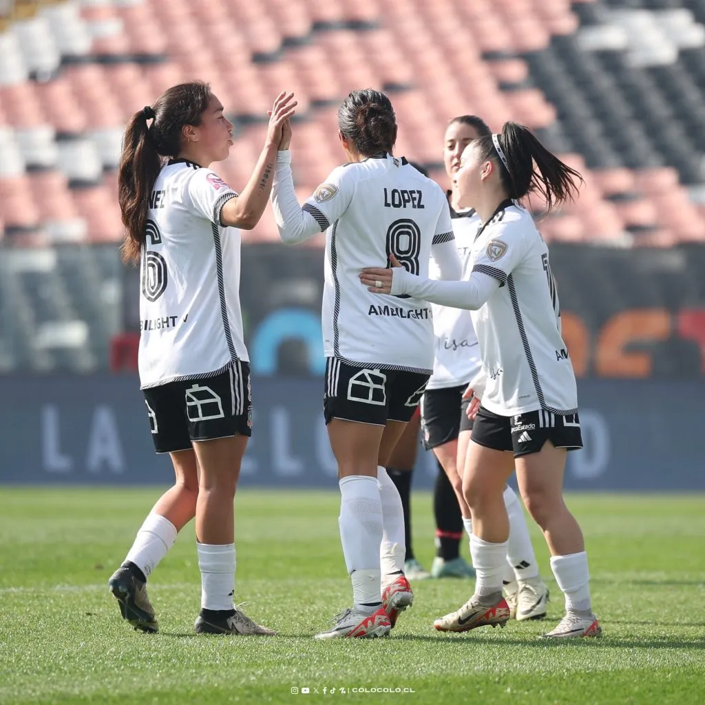 Colo Colo femenino tuvo un partido tremendo