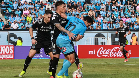 Alan Saldivia jugó un gran partido ante Iquique.