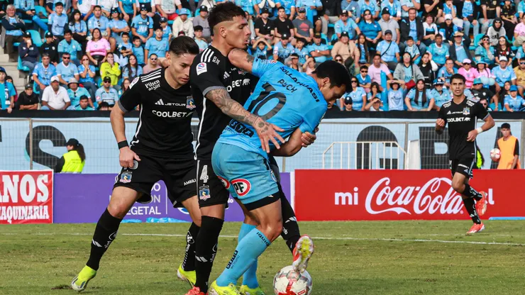 Alan Saldivia jugó un gran partido ante Iquique.