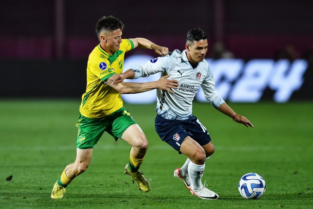 Nicolás Tripichio en Defensa y Justicia. (Foto: Getty Images)