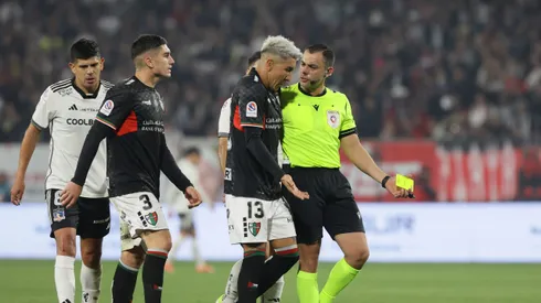Diego Flores, en el duelo ante Colo Colo