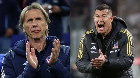 Ricardo Gareca aplaude a Colo Colo.